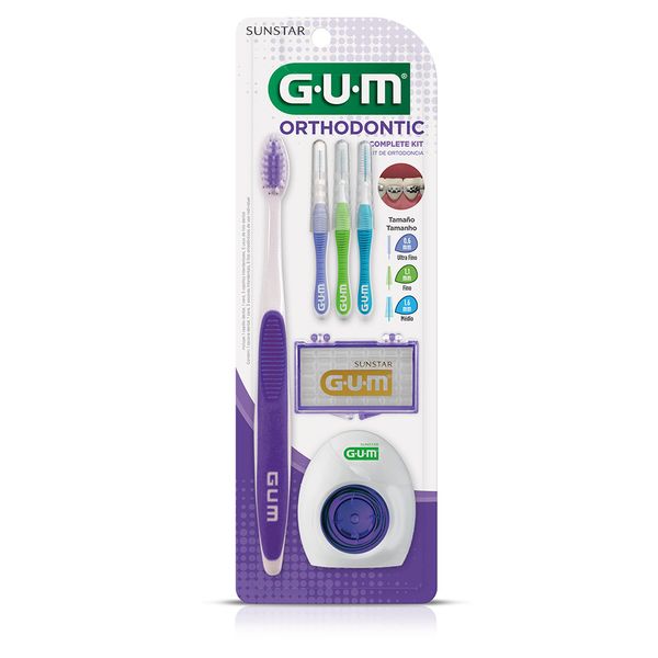 Kit Ortodôntico GUM 4 Peças