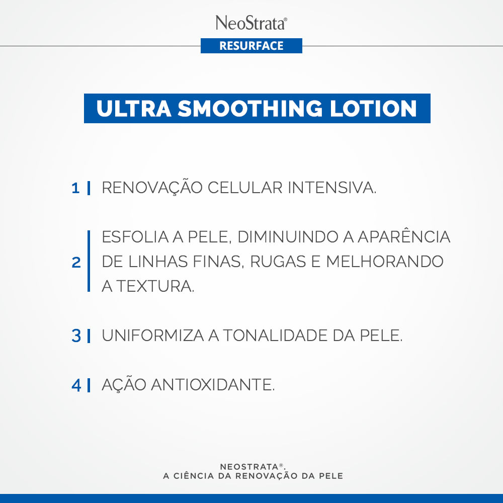 NeoStrata Resurface Ultra Smoothing Lotion Loção Corporal Anti