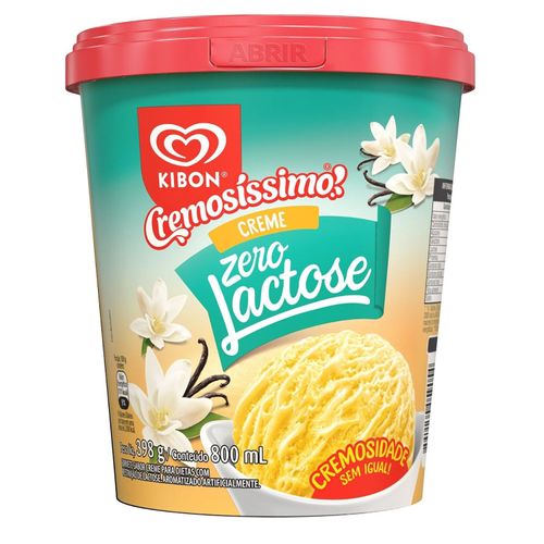 Sorvete-Kibon-Cremosissimo-Creme-Zero-Lactose-800ml-Drogaria-SP-716375 Sorvete-Kibon-Cremosissimo-Creme-Zero-Lactose-800ml-Drogaria-SP-716375