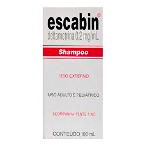 Shampoo Escabin 100ml Shampoo Escabin 100ml