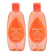 Shampoo Johnson´s Baby Cabelos Cacheados 200ml 2 Unidades