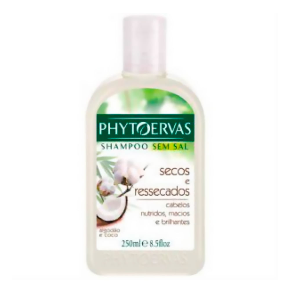 Shampoo Phytoervas Cabelos Secos e Ressecados 250ml - Drogaria Sao