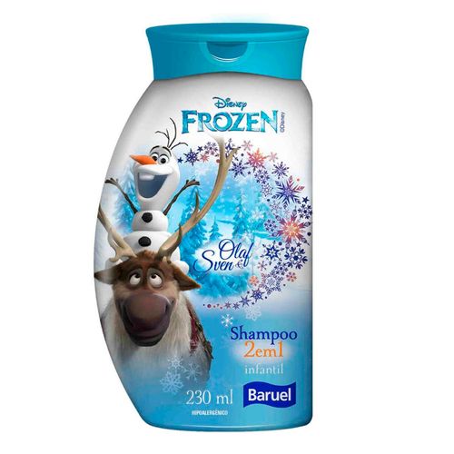 Shampoo Frozen 2 em 1 Baruel 230ml Shampoo Frozen 2 em 1 Baruel 230ml