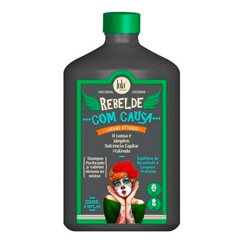 Shampoo Lola Rebelde com Causa 250ml Shampoo Lola Rebelde com Causa 250ml