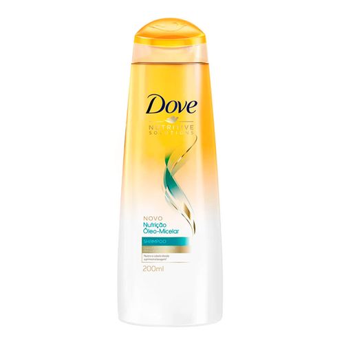 Shampoo Dove Nutrição Óleo Micelar 200ml Shampoo Dove Nutrição Óleo Micelar 200ml