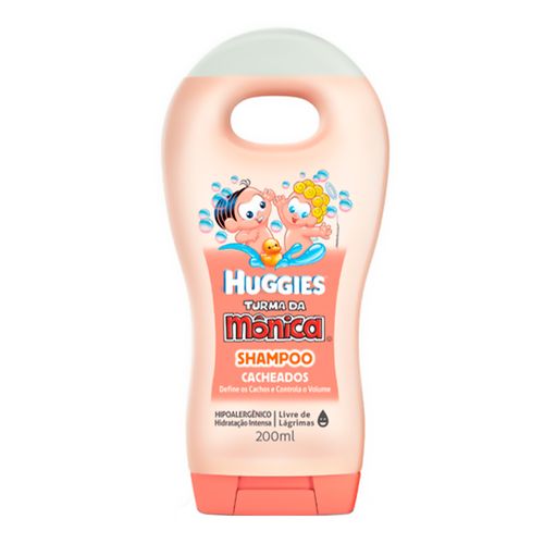 Shampoo Huggies Turma da Mônica Cabelos Cacheados 200ml Shampoo Huggies Turma da Mônica Cabelos Cacheados 200ml