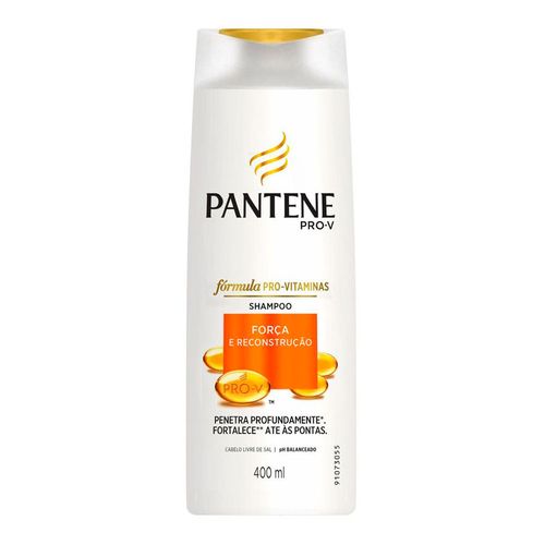 Shampoo Pantene Força e Reconstrução 400ml Shampoo Pantene Força e Reconstrução 400ml