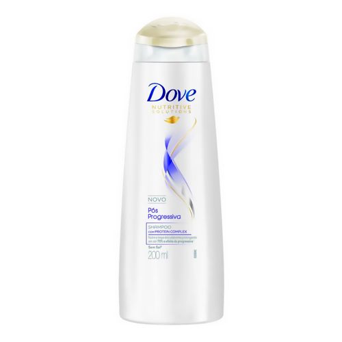 Shampoo Dove Pós Progressiva 200ml Shampoo Dove Pós Progressiva 200ml