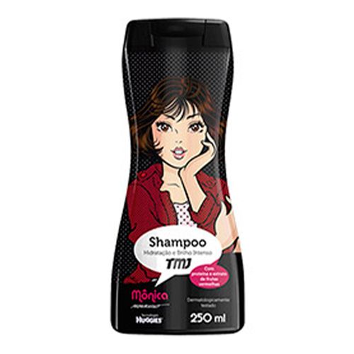 Shampoo Huggies Turma da Mônica Jovem Mônica Hidratação e Brilho 250ml Shampoo Huggies Turma da Mônica Jovem Mônica Hidratação e Brilho 250ml