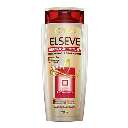 Shampoo Elseve Reparação Total 5 Química Shampoo Elseve Reparação Total 5 Química