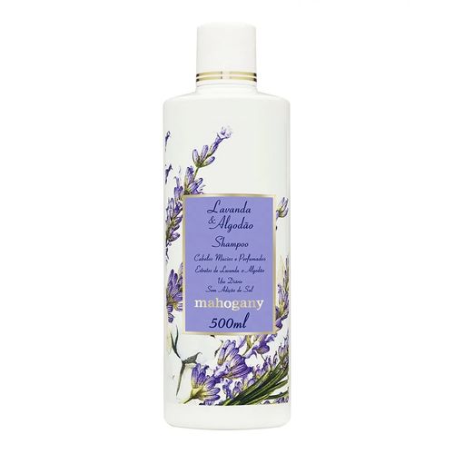 Shampoo Lavanda & Algodão Mahogany 500ml