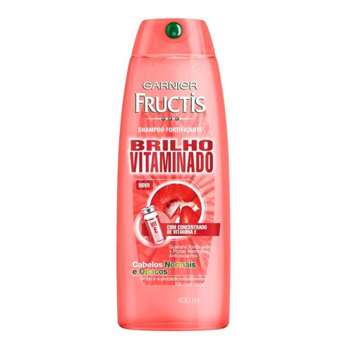 Shampoo Fructis Brilho Vitaminado 400ml Shampoo Fructis Brilho Vitaminado 400ml