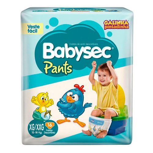 708330---fralda-infantil-babysec-pants-galinha-pintadinha-xg-xxg-16-unidades 708330---fralda-infantil-babysec-pants-galinha-pintadinha-xg-xxg-16-unidades