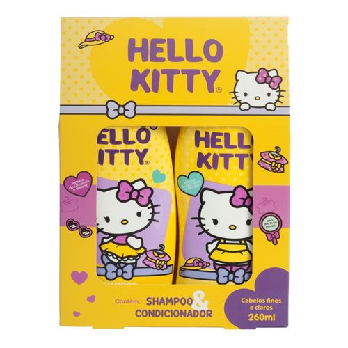 325953---kit-shampoo-condicionador-hello-kitty-claros-260ml 325953---kit-shampoo-condicionador-hello-kitty-claros-260ml
