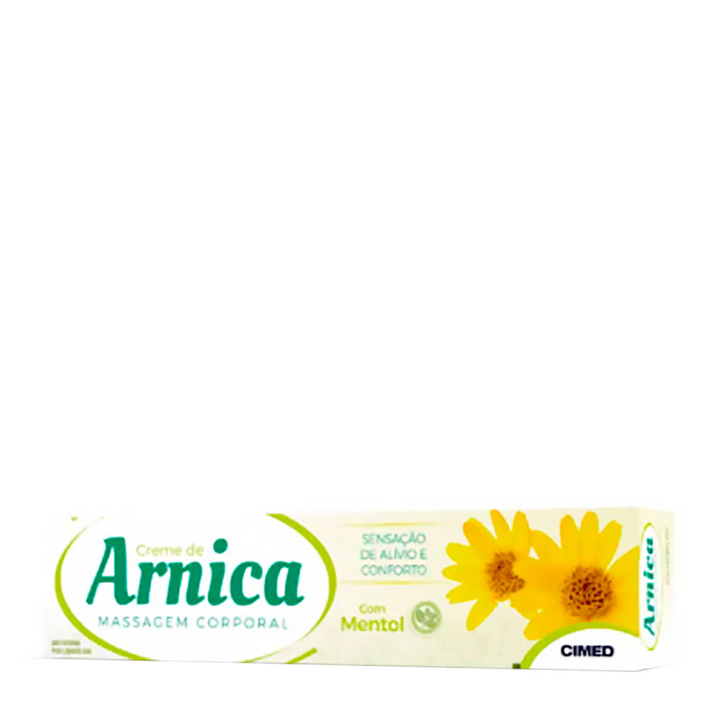 Encontraproduto.com.br - Creme De Arnica Com Mentol 60g
