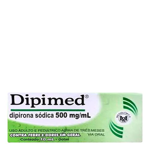 Dipimed Gotas 500mg/ml Medquímica 10ml Dipimed Gotas 500mg/ml Medquímica 10ml