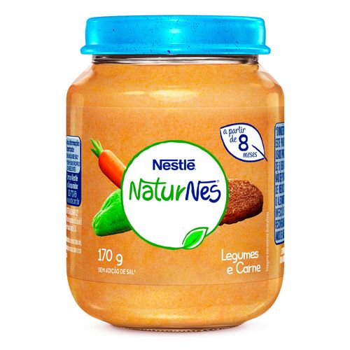 Papinha Nestlé Legumes e Carne 170g