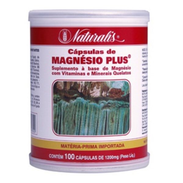 Magnésio Plus Naturalis 100 Cápsulas