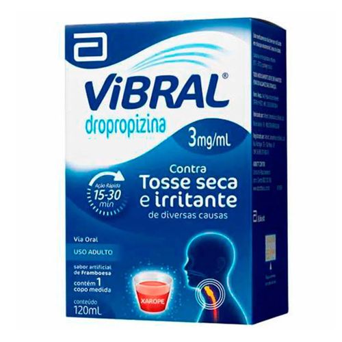 Vibral 3mg Xarope Adulto