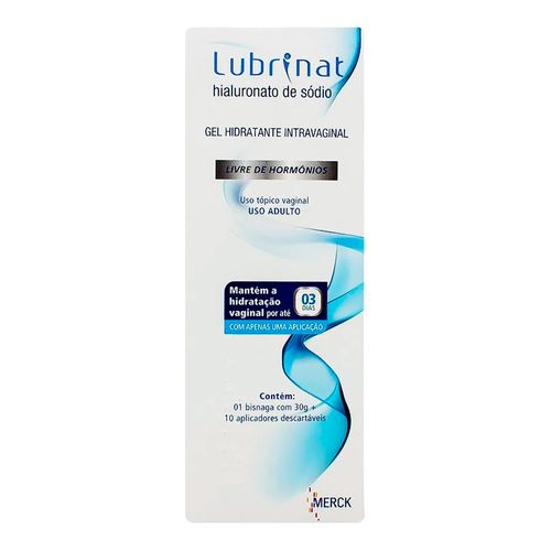 Gel Hidratante Intravaginal Lubrinat 30g com 10 Aplicadores Gel Hidratante Intravaginal Lubrinat 30g com 10 Aplicadores