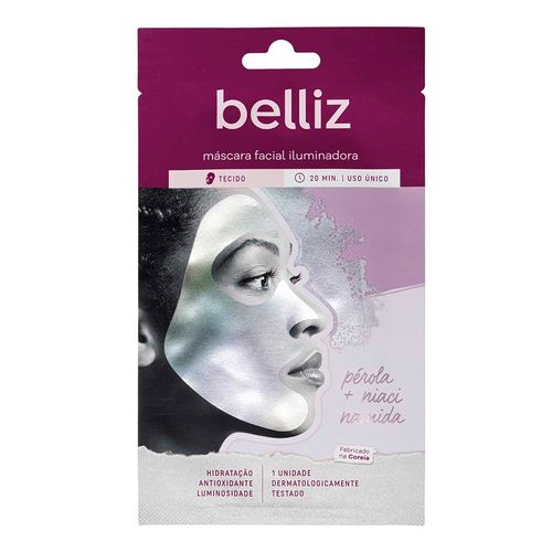 729922---Mascara-Facial-Belliz-Iluminadora-Perola-1-Unidade 729922---Mascara-Facial-Belliz-Iluminadora-Perola-1-Unidade