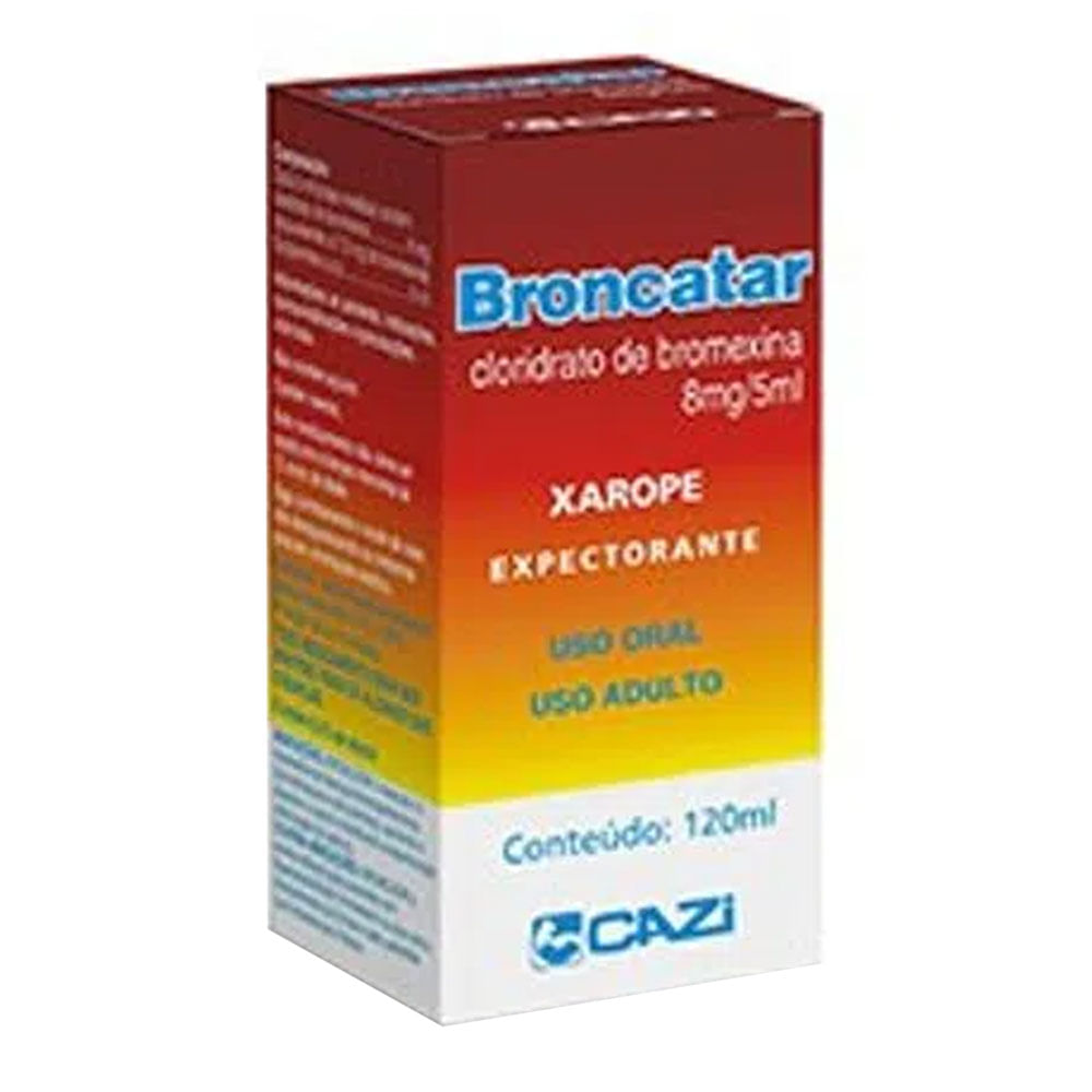 Expectorante Broncatar 8mg/5ml 120ml Xarope
