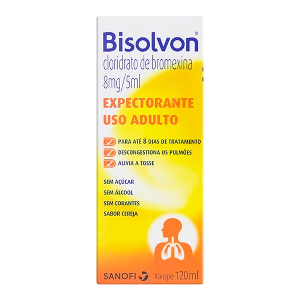 BISOLVAN BROMEXINA EXPECTORANTE TOSSE - Drogaria do Farmacêutico
