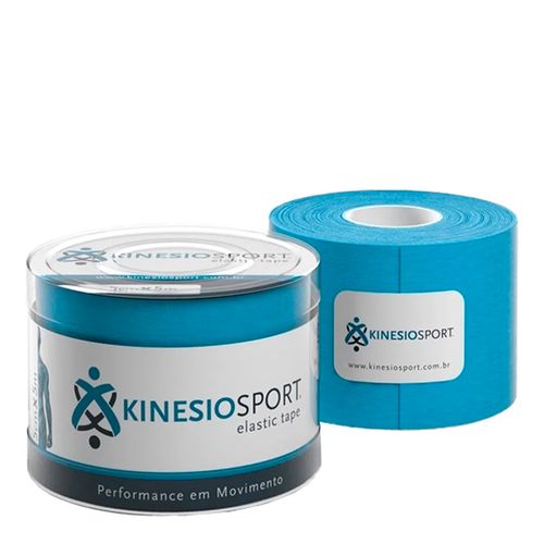 Bandagem-Elastica-Kinesiosport-Azul Bandagem-Elastica-Kinesiosport-Azul
