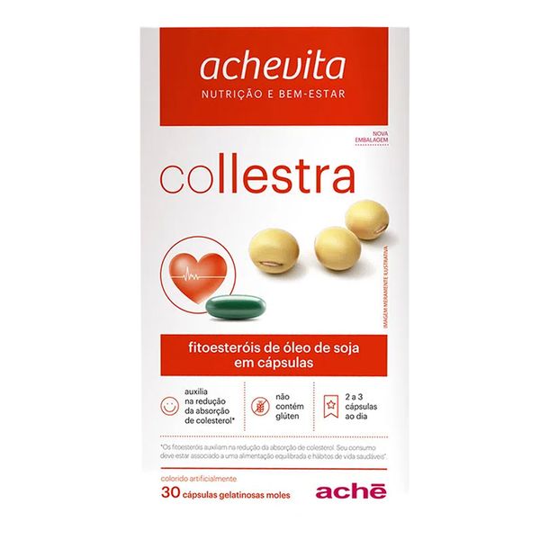 Collestra 650mg Aché 60 cápsulas