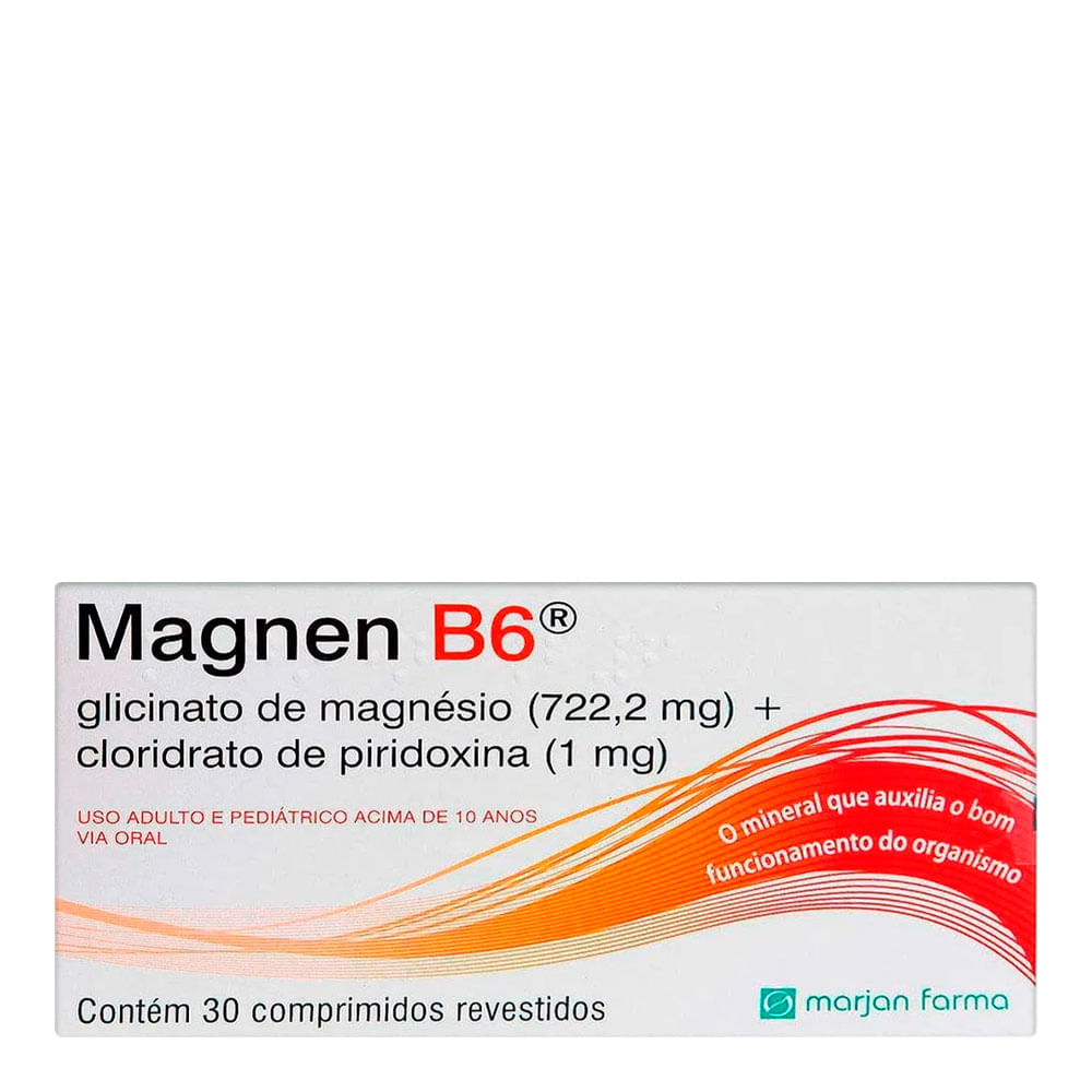 Magnen B6 Comprimidos Revestidos - Drogaria Sao