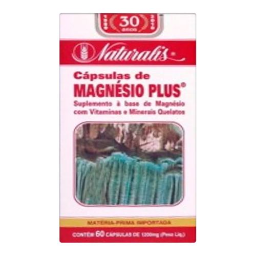 Magnésio Plus Naturalis 60 cápsulas Magnésio Plus Naturalis 60 cápsulas