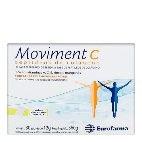 Moviment C 12g Eurofarma C/ 30 Sachês Moviment C 12g Eurofarma C/ 30 Sachês