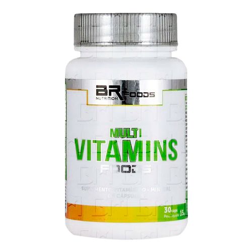 Multivitamins 30 cápsulas - BR Foods