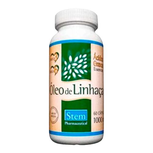 Óleo de Linhaça 1000mg Stem 60 Cápsulas Óleo de Linhaça 1000mg Stem 60 Cápsulas