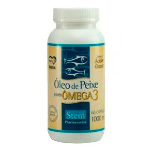 Óleo de Peixe Ômega-3 Stem 60 Cápsulas Óleo de Peixe Ômega-3 Stem 60 Cápsulas