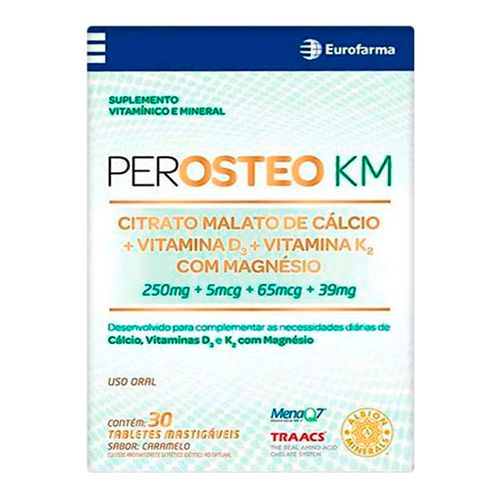 Perosteo Km Eurofarma 30 comprimidos Perosteo Km Eurofarma 30 comprimidos