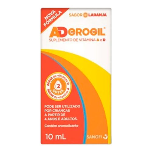 Polivitamínico Aderogil D3 Sanofi Gotas 10ml Polivitamínico Aderogil D3 Sanofi Gotas 10ml