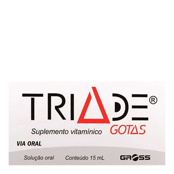 Suplemento Vitamínico Tríade Gotas 15ml