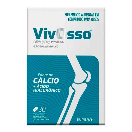 Suplemento Alimentar Vivosso 30 Comprimidos Suplemento Alimentar Vivosso 30 Comprimidos