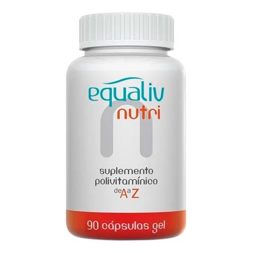Suplemento Polivitamínico Equaliv Nutri 90 Cápsulas Suplemento Polivitamínico Equaliv Nutri 90 Cápsulas