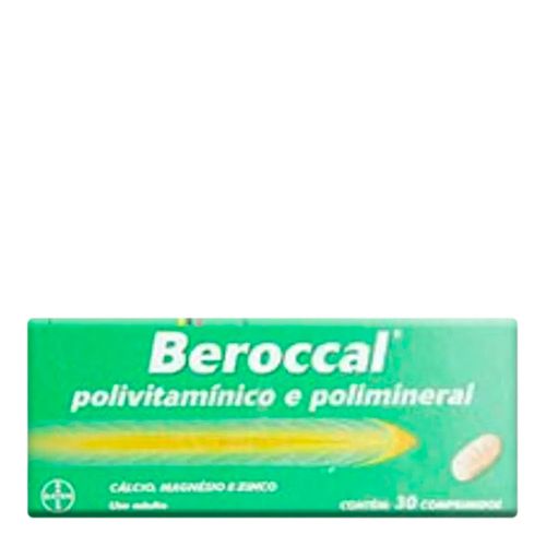 Suplemento Vitamínico Beroccal Zinco Bayer 30 Comprimidos Suplemento Vitamínico Beroccal Zinco Bayer 30 Comprimidos