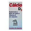 Suplemento Vitamínico Cálcio D600 Valeant 60 Comprimidos