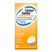 Suplemento Vitamínico Calcium-C Laranja Efervescente 1000mg 10 comprimidos