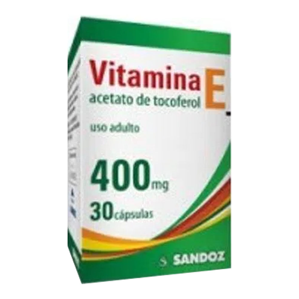 Vitamina E 400mg Sandoz 30 Comprimidos Drogaria Sao Paulo Vitamina E 400mg Sandoz 30 Comprimidos Drogaria Sao Paulo