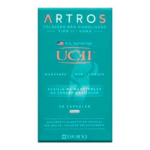 Colágeno Não Hidrolisado Artros Tipo II UC-II 30 Cápsulas Colágeno Não Hidrolisado Artros Tipo II UC-II 30 Cápsulas
