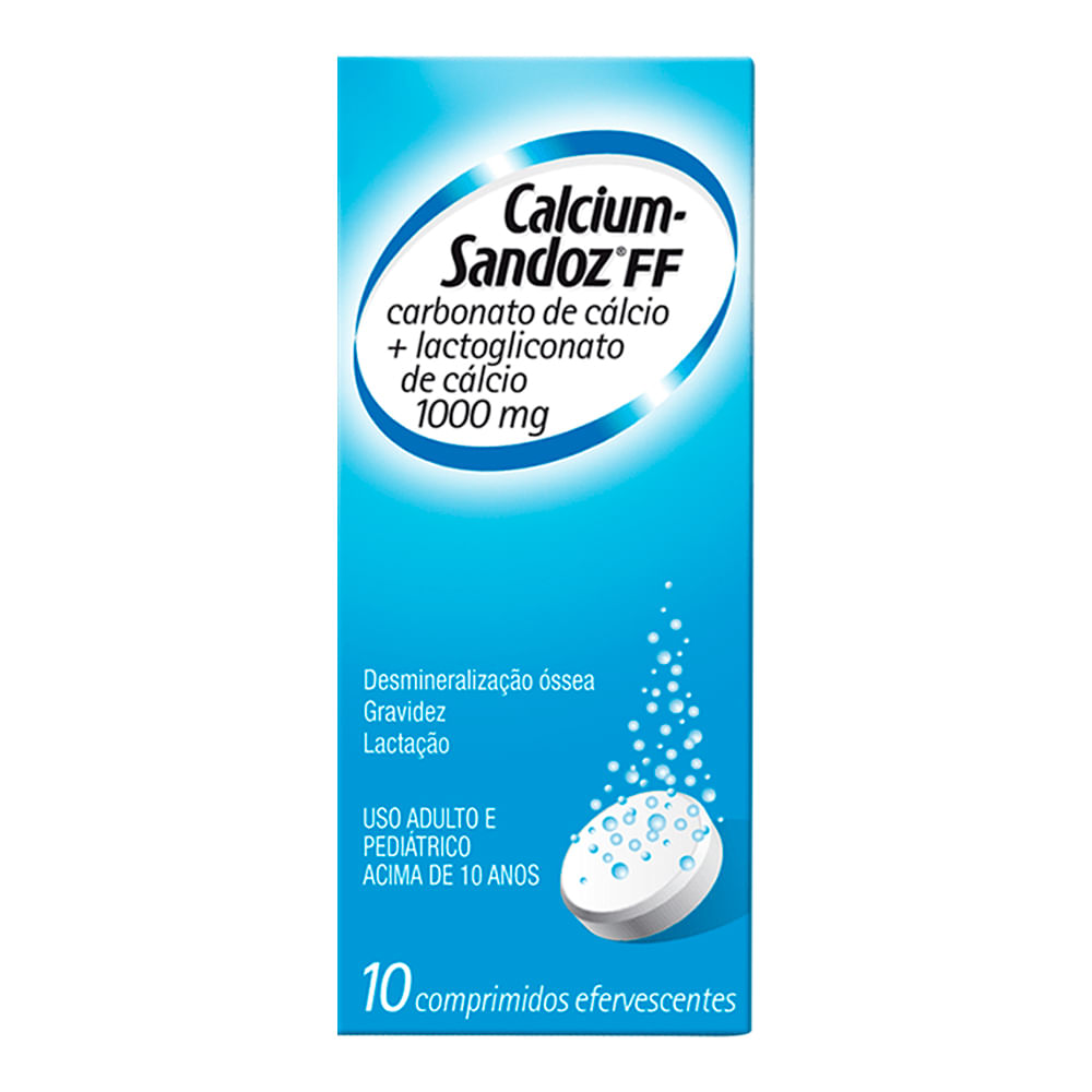 CALCIUM S FF 1000MG 10CP