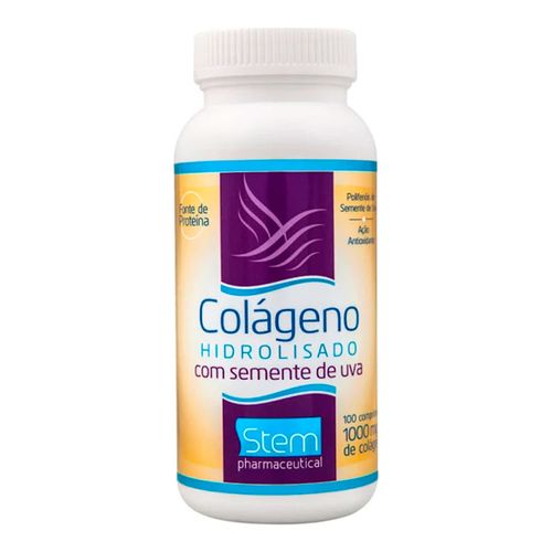 Colágeno Stem 1000mg + Semente De Uva 100 cápsulas Colágeno Stem 1000mg + Semente De Uva 100 cápsulas