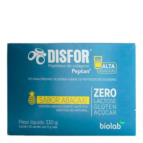 Disfor Sabor Abacaxi Biolab C/ 30 Sachês