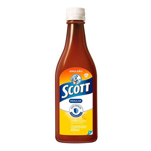 Emulsão Scott GSK Regular 400ml Emulsão Scott GSK Regular 400ml
