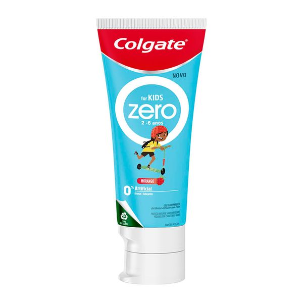 Pasta de Dente Infantil Colgate Kids Zero Morango 70g